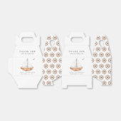 Charmante zeilboot verjaardag bedankdoosjes (Uitgevouwen)