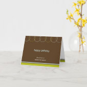 Charmantes Anniversaires professionnels Cartes d'a (Fleur jaune)