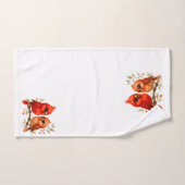 Charme Cardinal du Nord (Serviette à main)