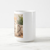 Charme de chaton dans une tasse de café (Centre)