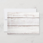 Charme de vacances II Carte de réponse hiver/Noël (Dos)