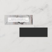 Charme doré | Cartes d'insertion du registre des n (Devant / Derrière)