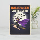 Charme gothique Invitation d'Halloween (Debout devant)
