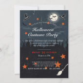 Charme gothique Invitation d'Halloween (Dos)