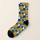 Charme Halloween Citrouilles fantôme Éffrayant (Gauche - extérieur)