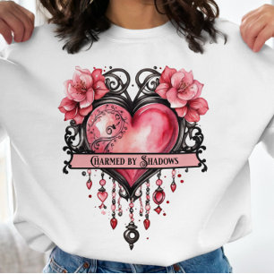 Charmé par Shadows Sweatshirt blanc