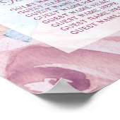 Charme parisien Tableau Bleu & Rose (Coin)