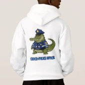 Charme policier croco vibrant (Dos)