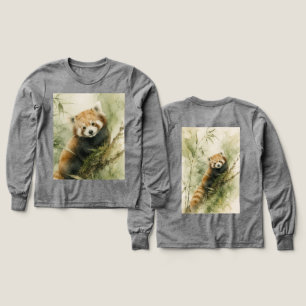 Charme Rustique du Panda Rouge
