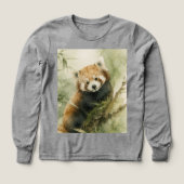 Charme Rustique du Panda Rouge (Motif recto)