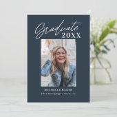 Charme sans effort Invitation de remise des diplôm (Debout devant)