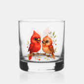Charme Verre Cardinal du Nord (Verso)