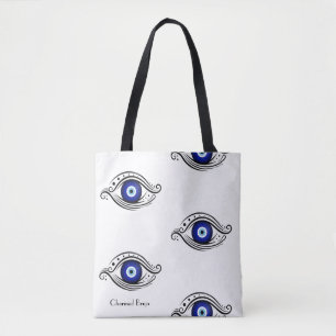 CHARMED BRUJA EVIL EYE PROTECTION BAG DRAAGTAS