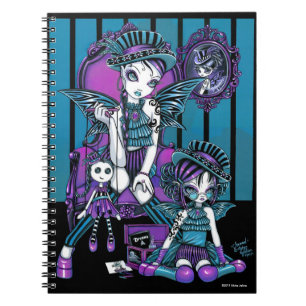 "Charmed" gothische couture Magical Fairy notebook Notitieboek