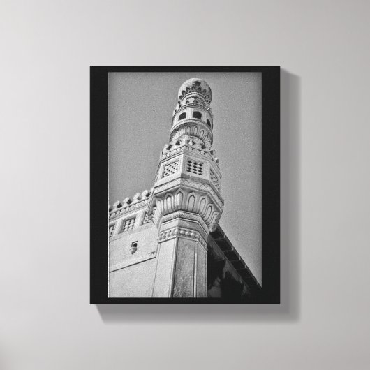 Charminar Minaret Canvas Afdruk (Voorkant)