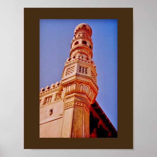 Charminar Minaret Poster (Voorkant)