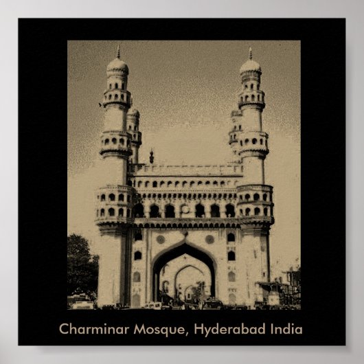 Charminar Mosque Poster (Voorkant)