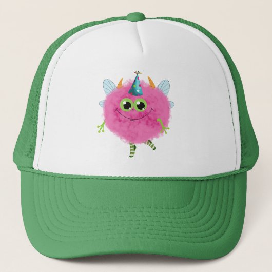 Charming birthday monster Casquettes de baseball e (Devant)