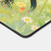 Charming Black Cat Golden Eye Sunny Wildflower (Coin)