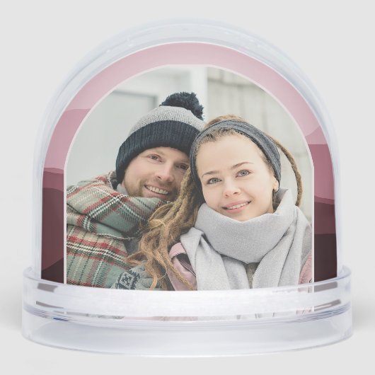 Charming Blush Pink Joyeuses Fêtes Abstraits (Avant)