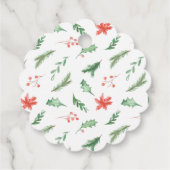 Charming Cardinal Birds Favoriser les étiquettes (Dos)