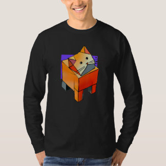Charming cat artwork lovely kitten t-shirt