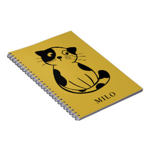 Charming Cat Mark Carnet avec touche personnelle