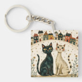 Charming Cats Sleutelhanger (Voorkant)