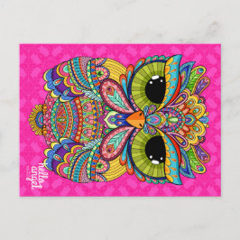 Charming Charlie Owl Briefkaart