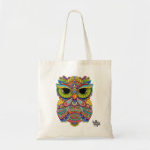 Charming Charlie Owl Canvas tas (Voorkant)