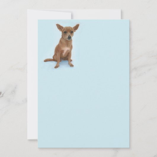 Charming Chiweenie Note Card Notitiekaartje (Voorkant)