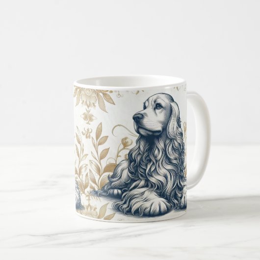 Charming Cocker Spaniel Mug (Devant droit)