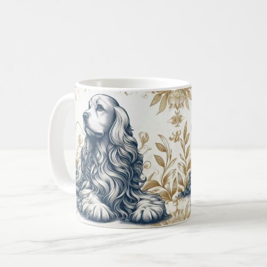Charming Cocker Spaniel Mug (Devant gauche)