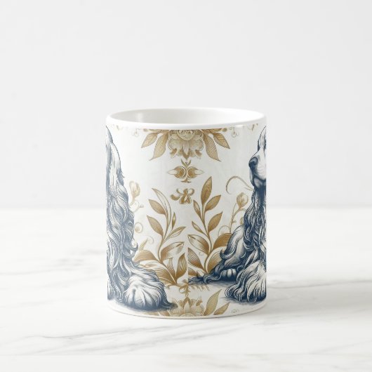 Charming Cocker Spaniel Mug (Centre)