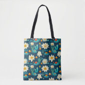 Charming Daisy et Cactus Wellness Sac fourre-tout (Devant)