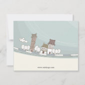 Charming Home Moving Announge Aankondiging (Achterkant)