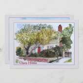 Charming Home Uitnodiging (Voorkant / Achterkant)