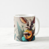 "Charming Kangaroo Ceramic Mug - Sip with Aussie D (Devant droit)