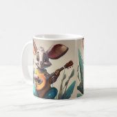 "Charming Kangaroo Ceramic Mug - Sip with Aussie D (Devant gauche)