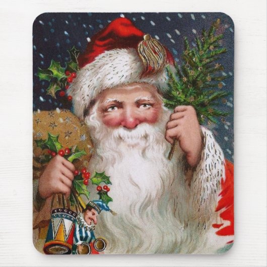 Charming kerstman muismat (Voorkant)