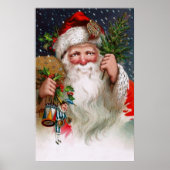 Charming  kerstman poster (Voorkant)