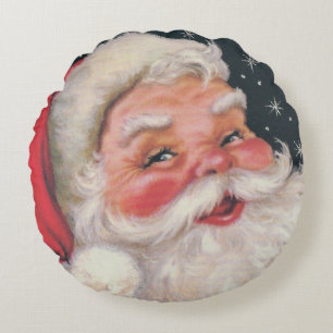 Charming kerstman rond kussen