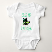 Charming Kiss me Ik ben Irish Cat Romper (Voorkant)