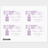 Charming Liliac Birdcage Sticker Buffet de bonbons (Feuille)