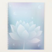 Charming Lotus Hardcover Planner (Devant)