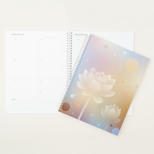 Charming Lotus Hardcover Planner (Display)