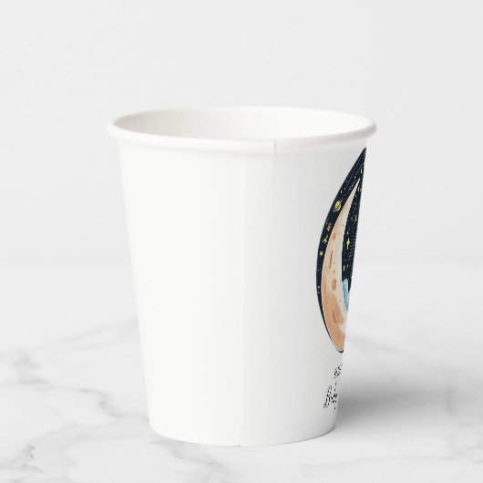 Charming Lovely Stars Baby shower Papieren Bekers (Rechts)