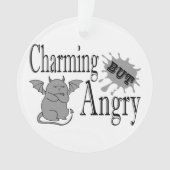 Charming mais en colère petit chat diable drôle ci (devant)