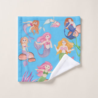 Charming Mermaids Adventure - Washandje