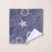 Charming Mystique | Silver Moon Stars Sun Amulet Bad Handdoek (Wasdoekje)